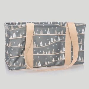Medium Utility Tote - Snowy Slopes